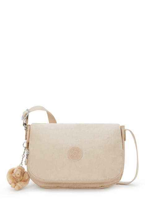Kipling EARTHBEAT S Küçük Boy Omuz Çantası 17x26x7 cm Sparkled Beige
