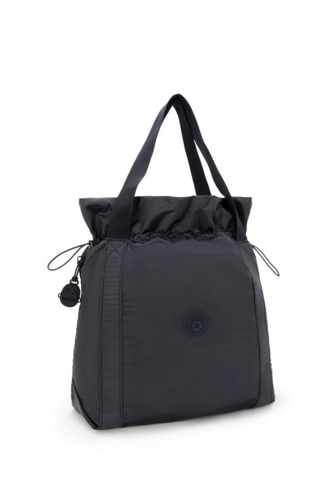 Kipling ELMAR Orta Boy Omuz Çantası 32x36x16 cm Simply Black
