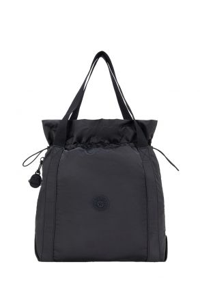 Kipling ELMAR Orta Boy Omuz Çantası 32x36x16 cm Simply Black