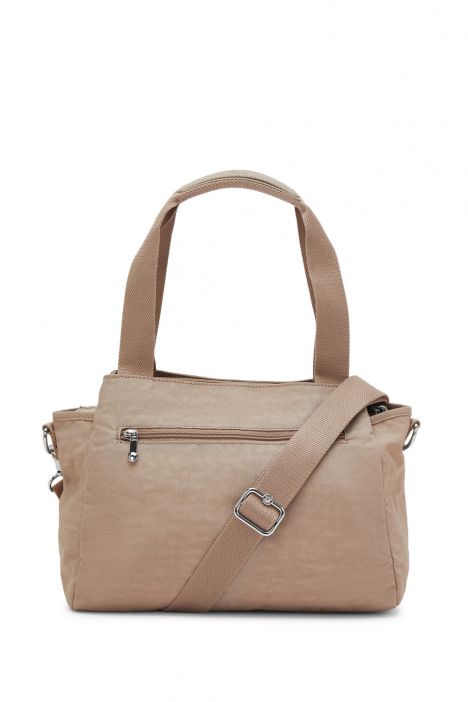 Kipling ELYSIA Orta Boy Omuz Çantası 23x29.5x12.5 cm Tan Beige