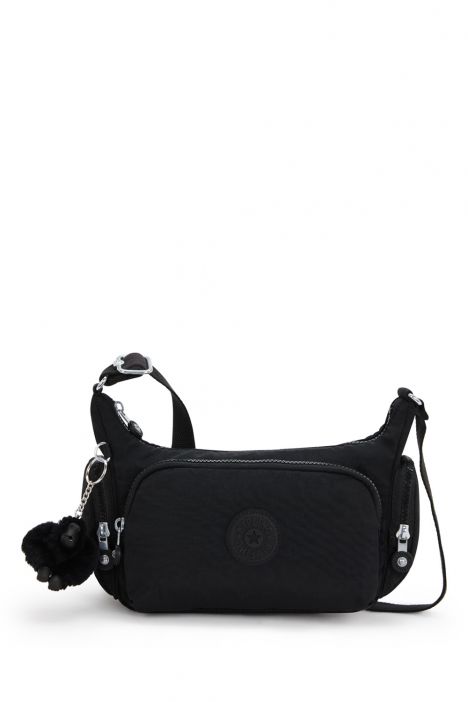 Kipling GABBETTE S Küçük Boy Omuz Çantası 18x30x9 cm Black Noir