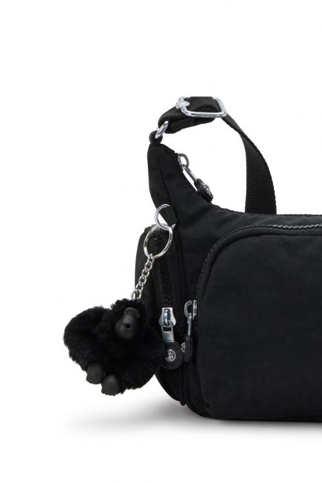 Kipling GABBETTE S Küçük Boy Omuz Çantası 18x30x9 cm Black Noir