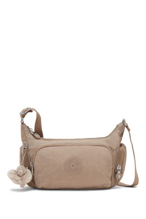 Kipling GABBETTE S Küçük Boy Omuz Çantası 18x30x9 cm Tan Beige