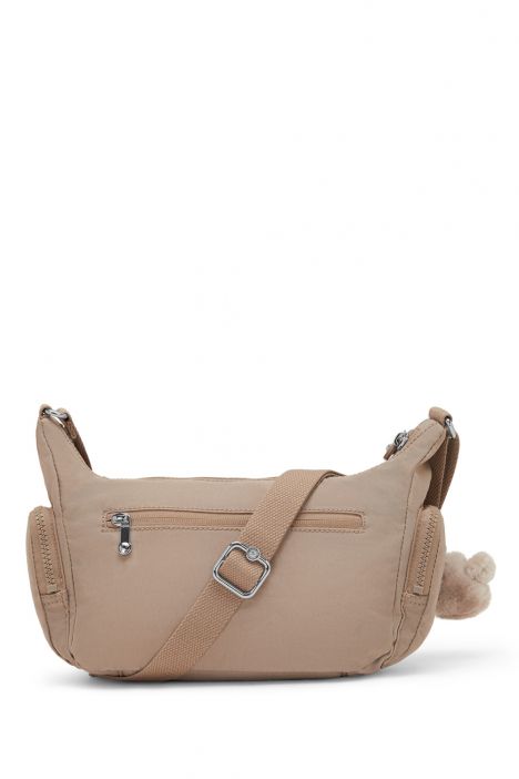 Kipling GABBETTE S Küçük Boy Omuz Çantası 18x30x9 cm Tan Beige