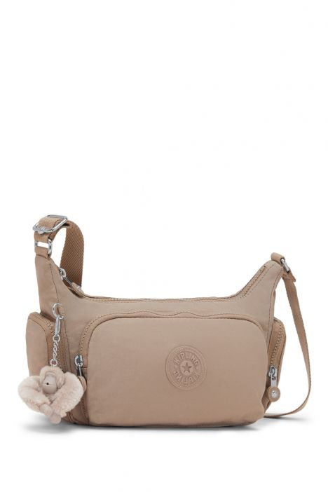 Kipling GABBETTE S Küçük Boy Omuz Çantası 18x30x9 cm Tan Beige