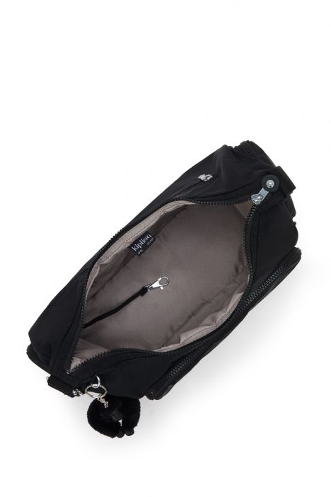Kipling GABBINA Orta Boy Omuz Çantası 27x40x14 cm Black Noir