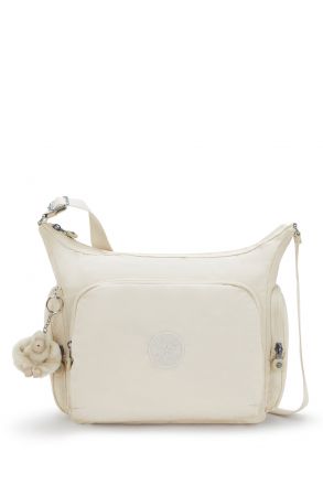 Kipling GABB Orta Boy Omuz Çantası 30x35.5x18.5 cm Hideaway Beige