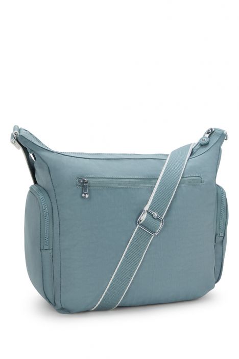 Kipling GABB Orta Boy Omuz Çantası 30x35.5x18.5 cm Relaxed Grey