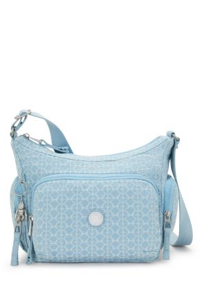 Kipling GABB S Küçük Boy Omuz Çantası 22x31x14.5 cm Light Denim Jq