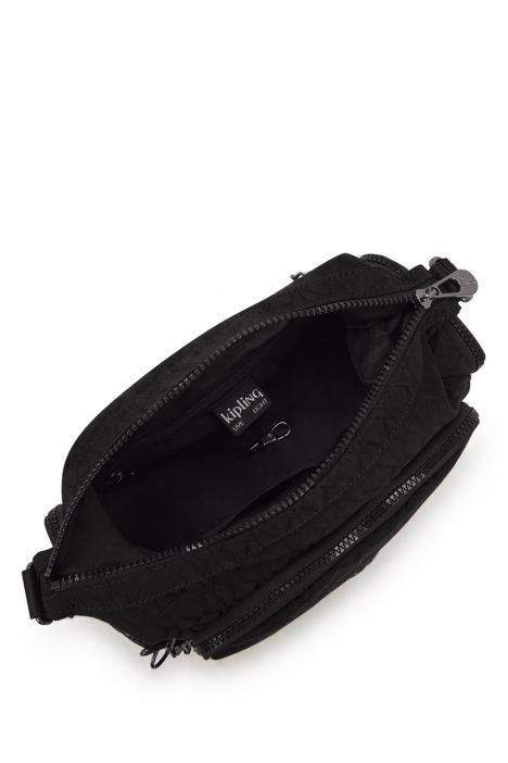 Kipling GABB S Küçük Boy Omuz Çantası 22x31x14.5 cm Black Sign JQ