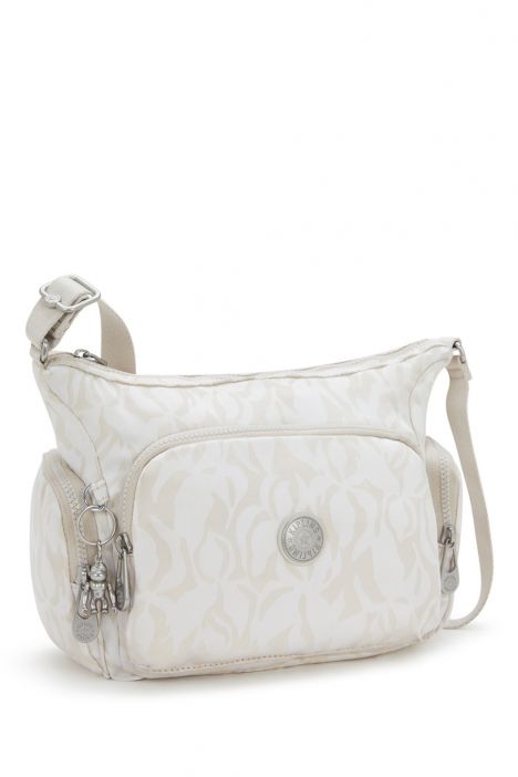 Kipling GABB S Küçük Boy Omuz Çantası 22x31x14.5 cm Palm Beige Jq