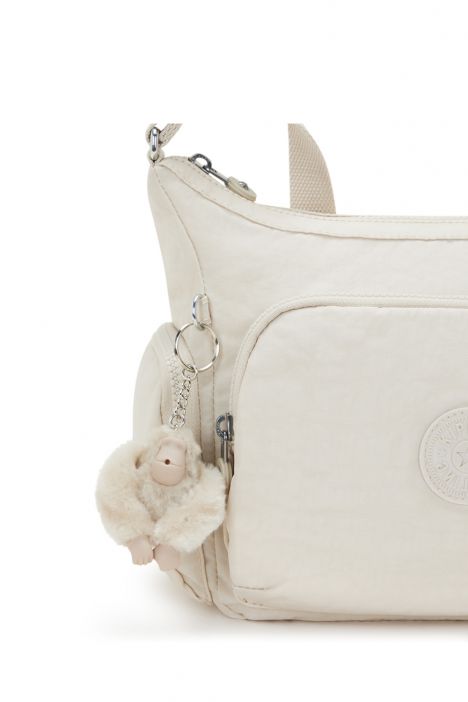 Kipling GABB S Küçük Boy Omuz Çantası 22x31x14.5 cm Hideaway Beige