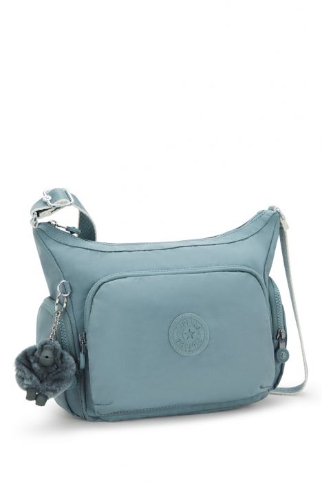 Kipling GABB S Küçük Boy Omuz Çantası 22x31x14.5 cm Relaxed Grey