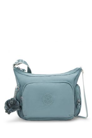 Kipling GABB S Küçük Boy Omuz Çantası 22x31x14.5 cm Relaxed Grey