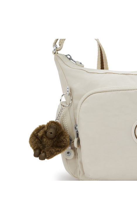 Kipling GABB S Küçük Boy Omuz Çantası 22x31x14.5 cm Soft Sand