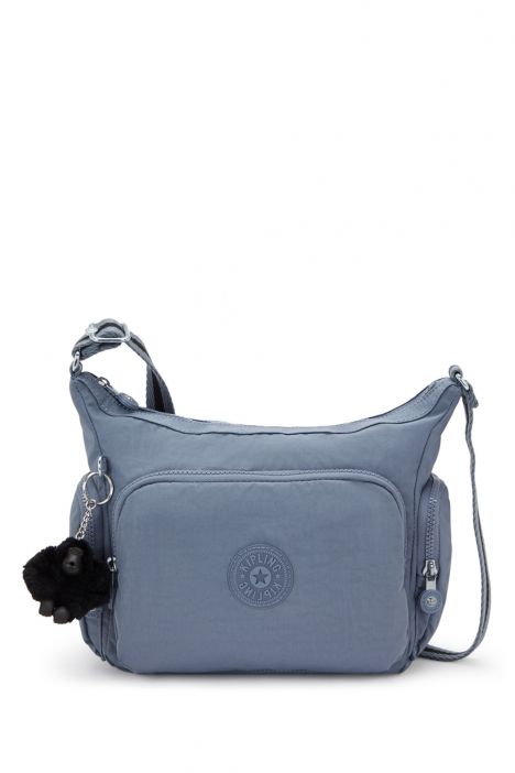 Kipling GABB S Küçük Boy Omuz Çantası 22x31x14.5 cm Blue Stone