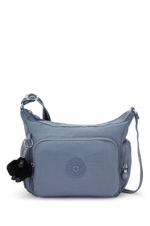 Kipling GABB S Küçük Boy Omuz Çantası 22x31x14.5 cm Blue Stone