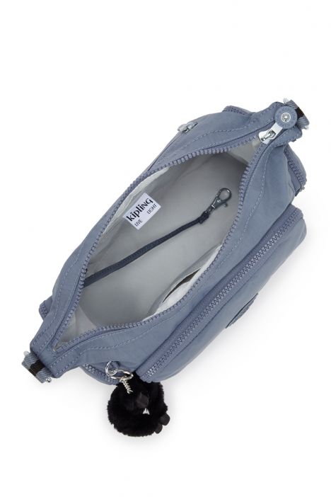 Kipling GABB S Küçük Boy Omuz Çantası 22x31x14.5 cm Blue Stone