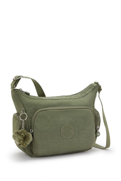 Kipling GABB S Küçük Boy Omuz Çantası 22x31x14.5 cm Almost Sage