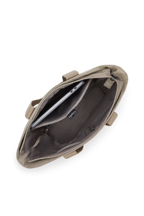 Kipling HANIFA Büyük Boy Omuz Çantası 39x39x14cm Soft Taupe