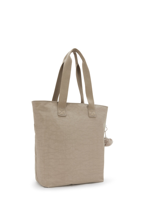 Kipling HANIFA Büyük Boy Omuz Çantası 39x39x14cm Soft Taupe