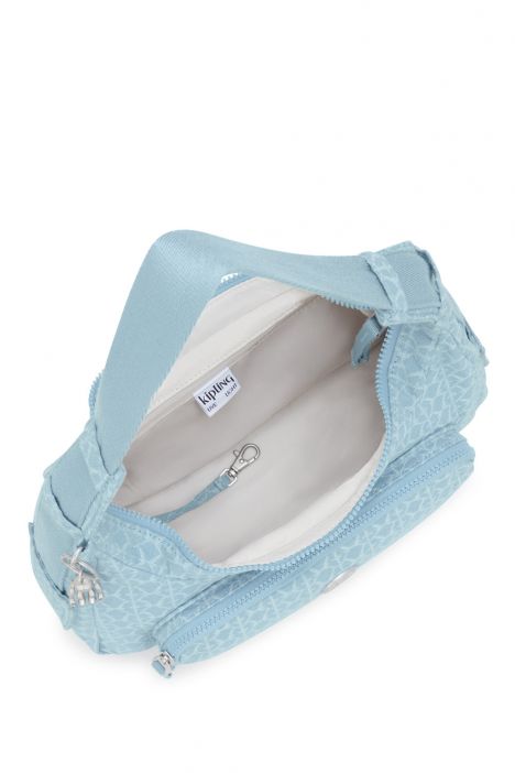 Kipling KARIS S Küçük Boy Omuz Çantası 29x35x10 cm Light Denim Jq