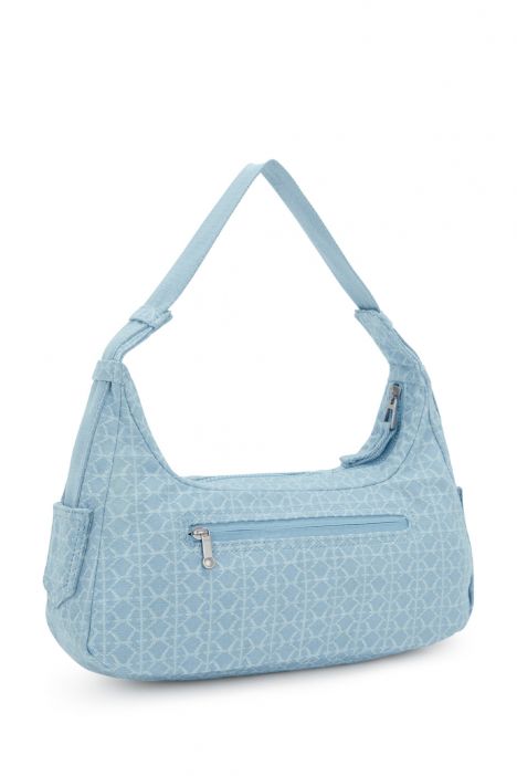 Kipling KARIS S Küçük Boy Omuz Çantası 29x35x10 cm Light Denim Jq