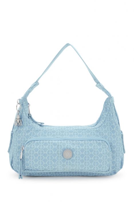 Kipling KARIS S Küçük Boy Omuz Çantası 29x35x10 cm Light Denim Jq