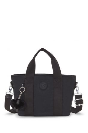Kipling MINTA Küçük Boy Omuz Çantası 19x29x13,5cm Black Noir