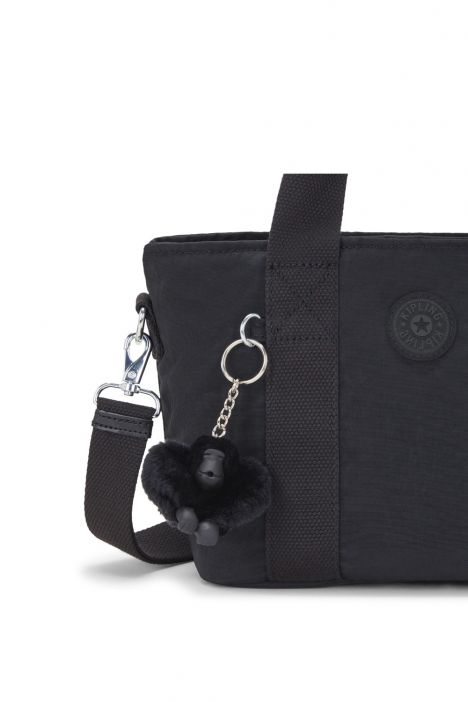 Kipling MINTA Küçük Boy Omuz Çantası 19x29x13,5cm Black Noir