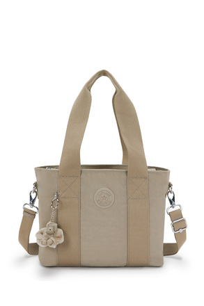 Kipling MINTA M UP Orta Boy Omuz Çantası 23,5x35x15,5cm Soft Taupe