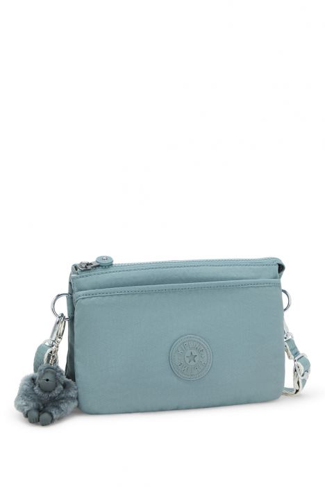Kipling RIRI Küçük Boy Omuz Çantası 16x24x6.5 cm Relaxed Grey