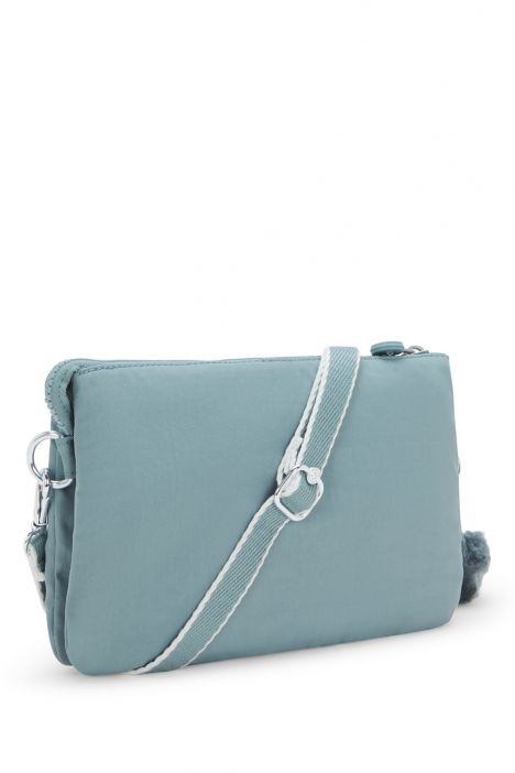 Kipling RIRI Küçük Boy Omuz Çantası 16x24x6.5 cm Relaxed Grey