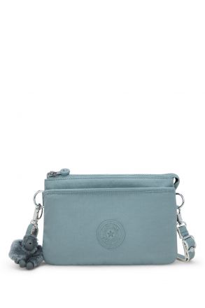 Kipling RIRI Küçük Boy Omuz Çantası 16x24x6.5 cm Relaxed Grey
