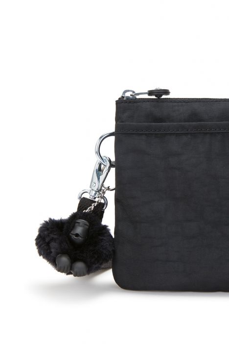 Kipling RIRI Küçük Boy Omuz Çantası 16x24x6.5 cm Black Noir