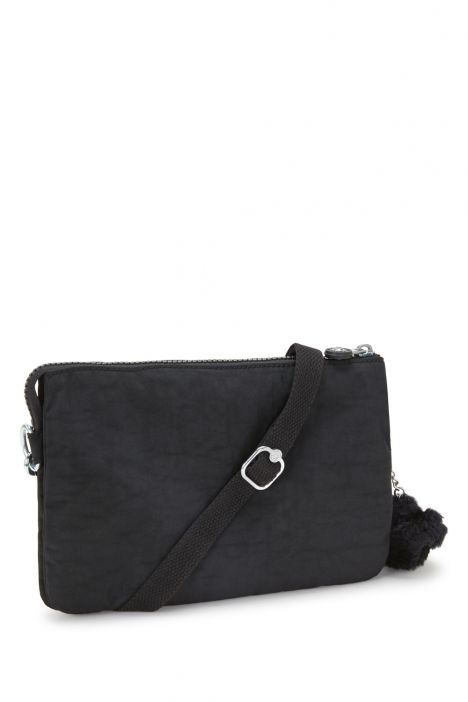 Kipling RIRI Küçük Boy Omuz Çantası 16x24x6.5 cm Black Noir
