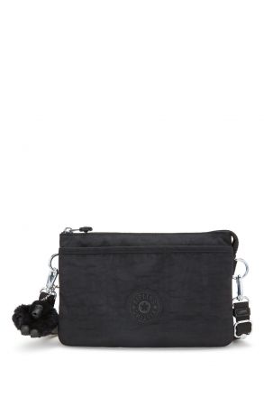 Kipling RIRI Küçük Boy Omuz Çantası 16x24x6.5 cm Black Noir