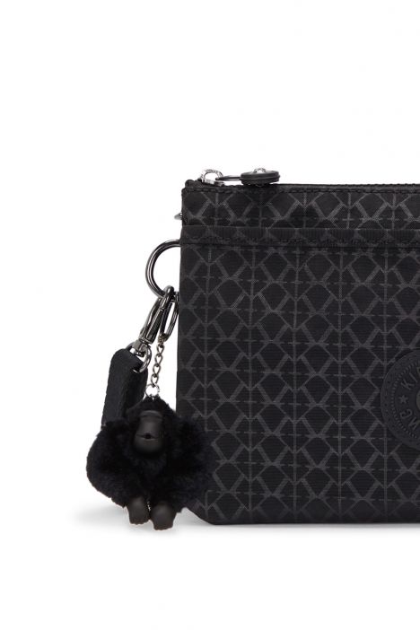 Kipling RIRI Küçük Boy Omuz Çantası 16x24x6.5 cm Signature Emb