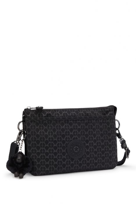 Kipling RIRI Küçük Boy Omuz Çantası 16x24x6.5 cm Signature Emb