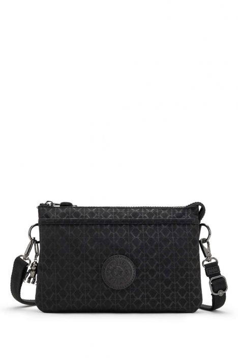 Kipling RIRI Küçük Boy Omuz Çantası 16x24x6.5 cm Signature Emb