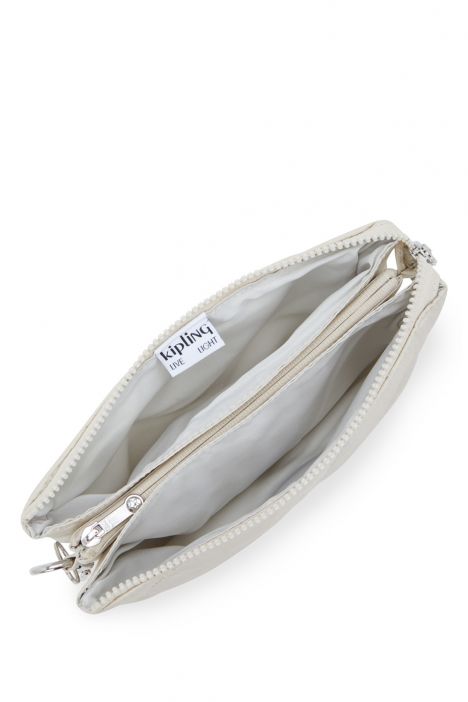 Kipling RIRI Küçük Boy Omuz Çantası 16x24x6.5 cm Airy Beige Ql