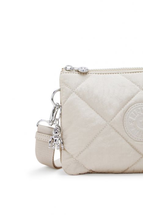 Kipling RIRI Küçük Boy Omuz Çantası 16x24x6.5 cm Airy Beige Ql
