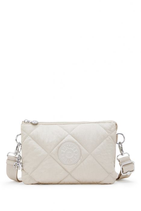 Kipling RIRI Küçük Boy Omuz Çantası 16x24x6.5 cm Airy Beige Ql