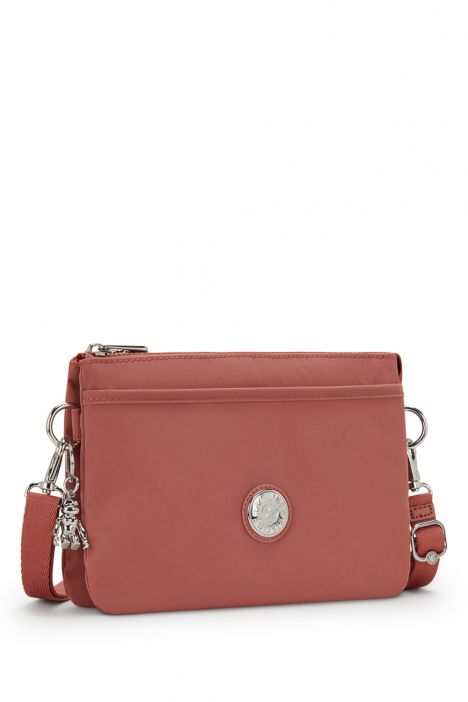 Kipling RIRI Küçük Boy Omuz Çantası 16x24x6.5 cm Grand Rose
