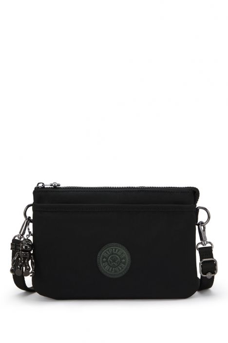 Kipling RIRI Küçük Boy Omuz Çantası 16x24x6.5 cm Infinite Black