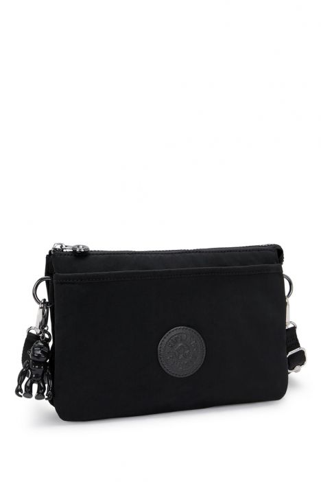 Kipling RIRI Küçük Boy Omuz Çantası 16x24x6.5 cm Infinite Black