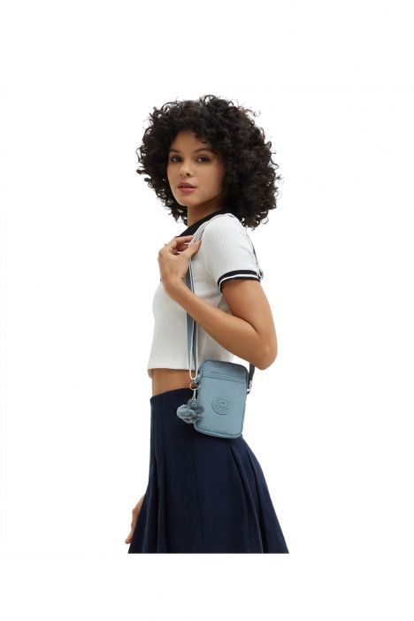 Kipling TALLY Telefon Çantası 17x11x2 cm Relaxed Grey