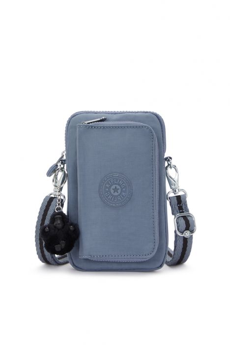 Kipling TELMO Orta Boy Telefon Çantası 18x11x3.5cm Blue Stone