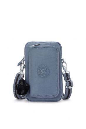 Kipling TELMO Orta Boy Telefon Çantası 18x11x3.5cm Blue Stone