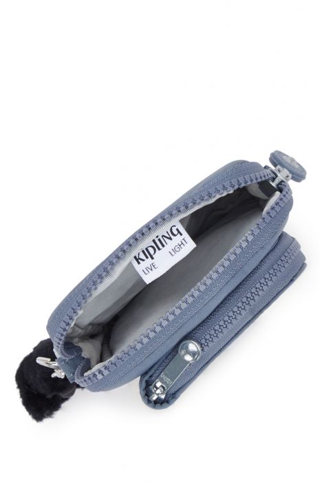 Kipling TELMO Orta Boy Telefon Çantası 18x11x3.5cm Blue Stone